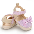 Baby Girl Summer Sandals Soft Sole Walking Shoes with Bow