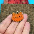 Halloween Pumpkin Cat Lantern Cartoon Enamel Brooch Pin Collar Lapel Pins Badges Women Men Brooches Fashion Jewelry Accessories