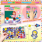 Children's Reusable Stickers Books Cartoon Stationery Stickers for Kids Early Education Cartoon Cute Stickers for Children Gift