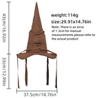 New Halloween Witch Hat Cosplay Costume Accessories [Tree Hat] Wizard Hat