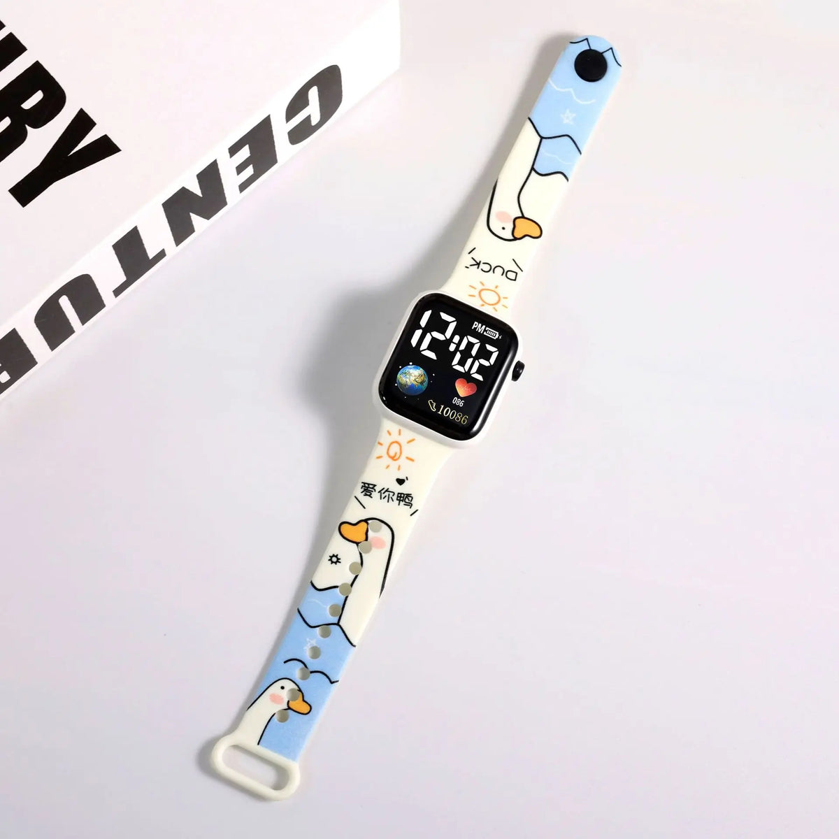 Cute Cartoon Digital Watch for Girls & Kids – Children’s Wristwatch