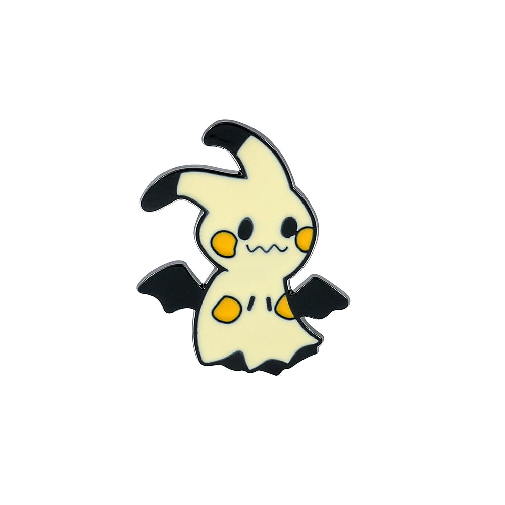 Pokemon Cartoon Metal Enamel Pins Brooch Cute Pikachu Badges Metal Denim Shirt Lapel Pin Jewelry Accessories