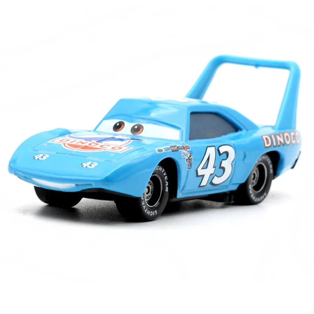 #NEW Children Car Pixar Cars 2 3 Lightning McQueen Fillmore Frank 1：55 Metal Model Racing Car Toy Children's Birthday Gift