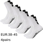 1/4/6/10pairs size38-45mid tubegluedfootball socksfor sports training andcompetition non slip and breathable socks  basketball