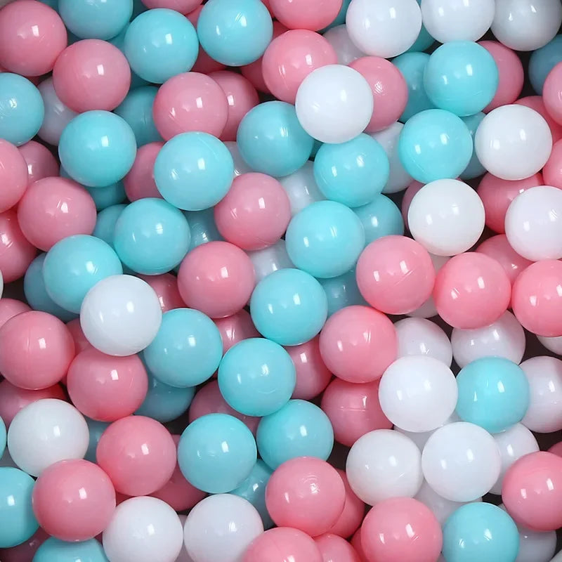 50pcs Colorful Love Star Plastic Ocean Ball Pits Eco-Friendly Funny Baby Kid Swim Pit Play Toy Water Pool Ocean Wave Balls Gifts