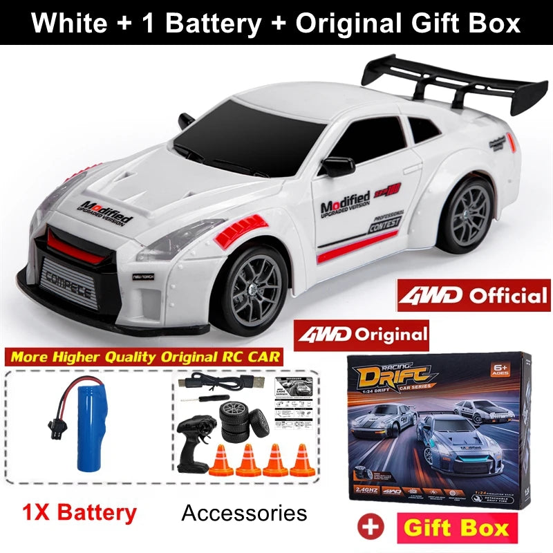 4WD RC Drift Racing Car High-Speed Remote Control Toy