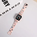 Cute Cartoon Digital Watch for Girls & Kids – Children’s Wristwatch