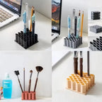 Multi Purpose Pen Holder with Desktop Storage Compartments
