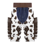 Kid Boys Cowboy Costume Children Western Cowboy Costumes Purim Cosplay Halloween Event Dress Up Party Stage Performance Outfits