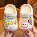 Kids Summer Hole Sandals Soft Cartoon Beach Shoes for Children