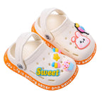 Kids Summer Hole Sandals Soft Cartoon Beach Shoes for Children
