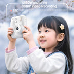 Kids Instant Camera Color Printing Camera 32GB 1080P Thermal Print Toys Camera Print Photo Video Games Music Children Gift