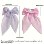 11 pieces of sweet bow hairpins that do not hurt hair, cute and versatile