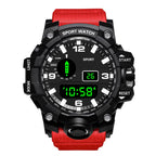 Men’s Digital Sports Watch – Waterproof Multifunction Military Watch