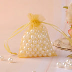Colorful Organza Gift Bags for Jewelry and Party Decor
