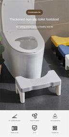 New Bathroom Squatty Potty Toilet Stool for Children Pregnant Woman Seat Elderly Toilet Foot Stand Stool Bathroom Accessories