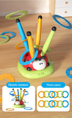 Ladybug Sport Entertainment Game Toy Multifunction Rope Skipping Machine Ferrule Jump Rocket Launcher Outdoor Educational