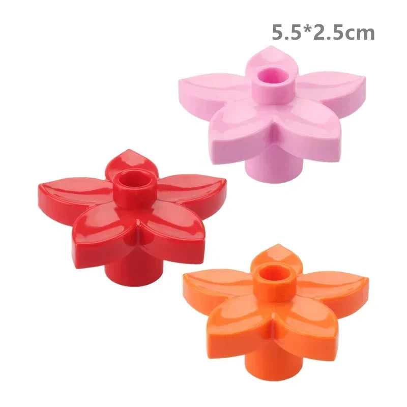 Forest Building Blocks Plant & Tree Accessories for Kids