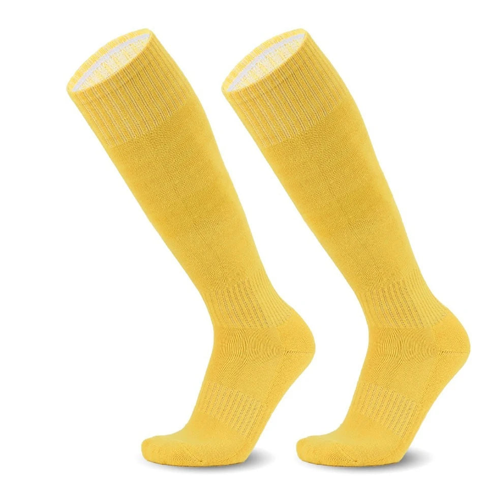 Loogdeel 26-45 Football Sports Socks Cotton Soft Breathable Soccer Baseball Adults Legging Long Stockings Children Boys Girls