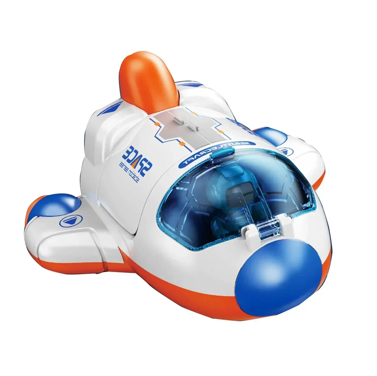 Children Puzzle Space Toy Car Simulation Model Astronaut Rocket Spaceship Series Toy Car for Boys Gift