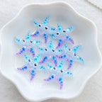 20Pcs Cute Resin Cartoon Shell, Starfish, small fish, seahorse, for Scrapbooking, Wedding Decor & DIY Jewelry Making Accessories