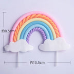 Rainbow Unicorn Cake Decoration Birthday Unicorn Gifts Children Kids Baby Shower Birthday Party Girl 16th 18th Cake Decorating