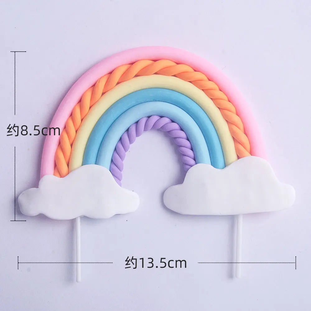 Rainbow Unicorn Cake Decoration Birthday Unicorn Gifts Children Kids Baby Shower Birthday Party Girl 16th 18th Cake Decorating