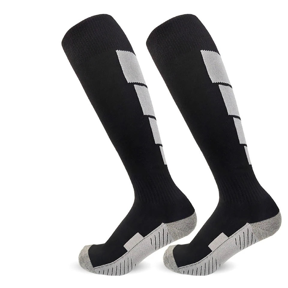 Loogdeel 26-45 Football Sports Socks Cotton Soft Breathable Soccer Baseball Adults Legging Long Stockings Children Boys Girls
