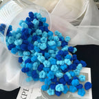 50/100Pcs Colorful Basic Nylon Ealstic Hair Ties for Girls Ponytail Hold Scrunchie Rubber Band Kid Fashion Hair Accessories