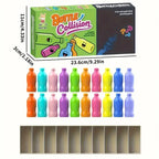 20 Color-Matching Challenging Bottle Puzzle Game Set Memory & Logic Training Strategy Board Game Party Halloween Christmas Gifts