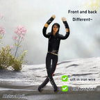 Michael Jackson Bendable Doll Flexible Wire Frame Poseable MJ Abstract Rat Jerky Doll King of Pop Collectible Fan Gift