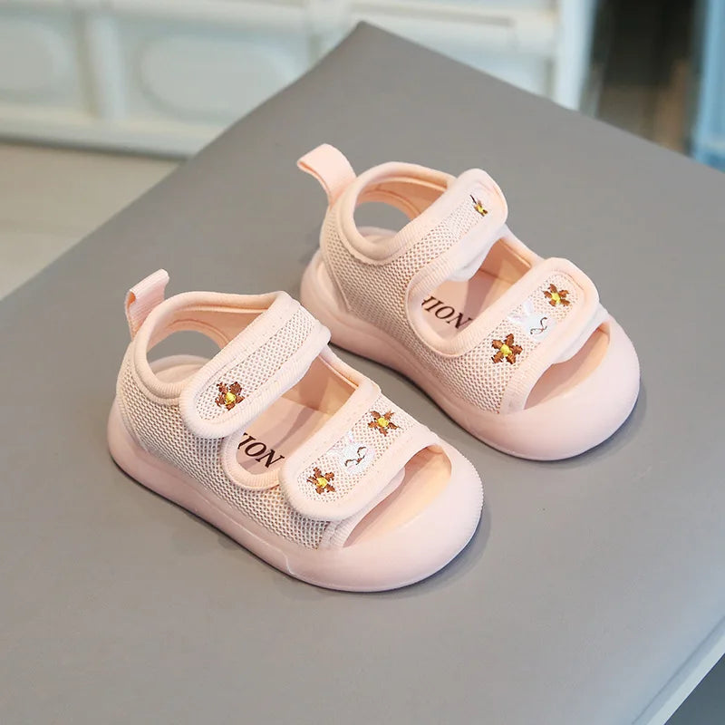 Baby Soft Sole Summer Sandals Breathable Non Slip Walking Shoes