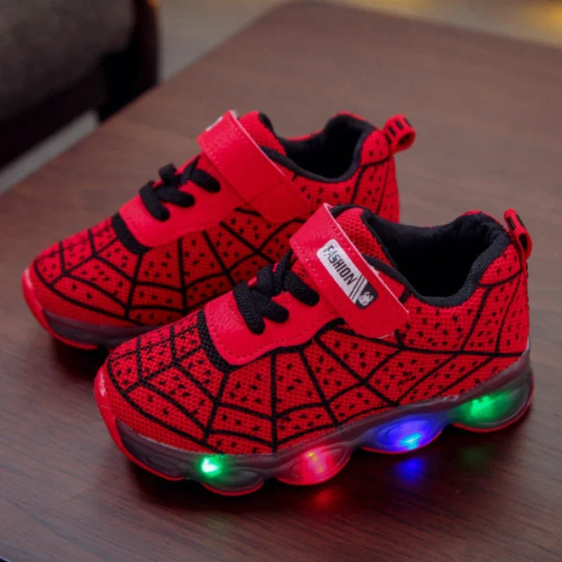 Kids Cartoon Sneakers Breathable Casual Sport Shoes for Children