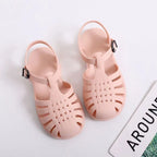 Kids Beach Shoes Soft Non Slip Summer Jelly Sandals