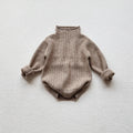MILANCEL Spring Autumn New Kids Infant Sweaters Turtleneck Boys Pullover Boys Knitwear Girls Base Sweater
