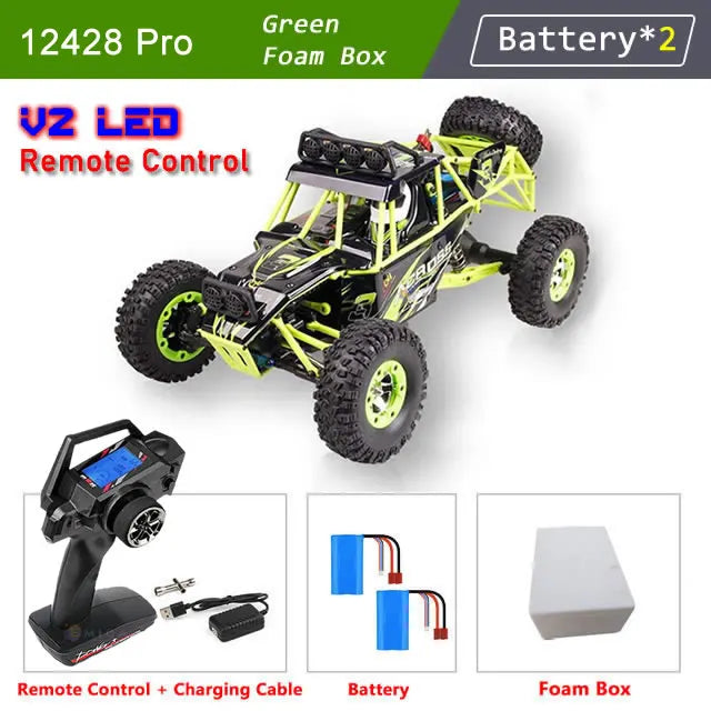 WLtoys 12428 4WD High Speed Off-Road RC Racing Truck
