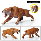 Oenux Prehistoric Wild Animals Doedicurus Armadillo Doedicurus Sabretooth Model Action Figures PVC Collection Toy Kid Gift