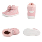 Kids Wide Toe Barefoot Snow Boots Warm Winter Minimalist Shoes