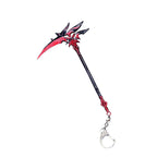 Game Impact Arlecchino Crimson Moon's Semblance Model Sword Cosplay Anime Hero Halloween Party Costume Necklace Fans Collections