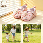 Baby First Step Shoes Breathable Non Slip Toddler Princess Lace