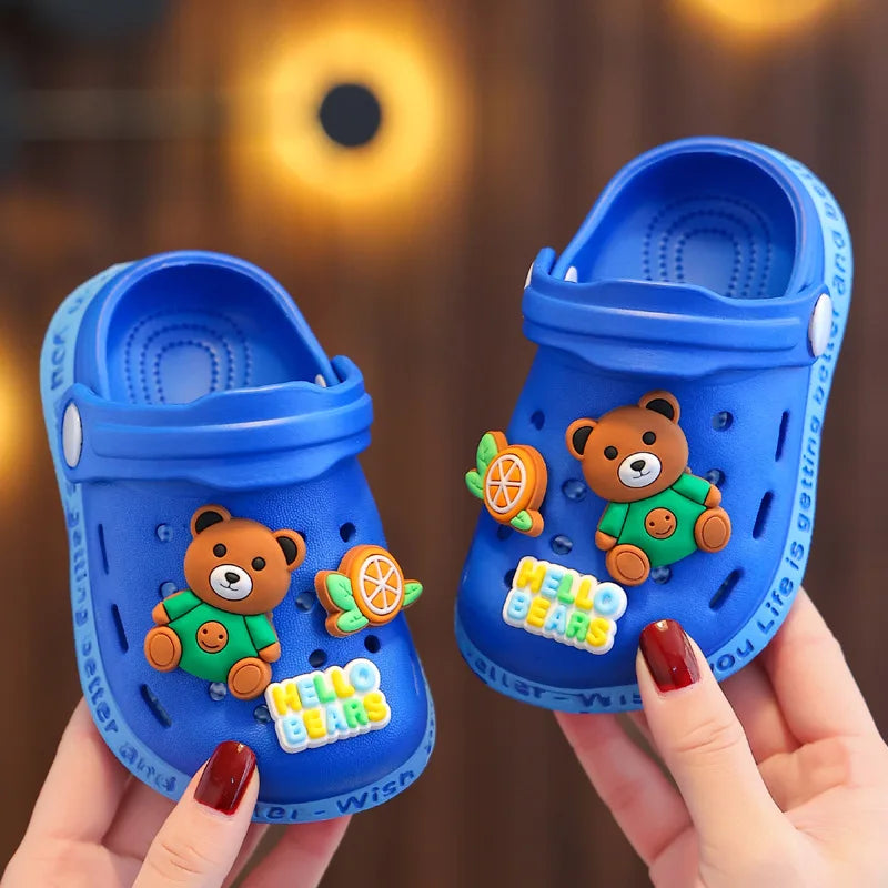 Kids Cartoon Summer Sandals Soft Garden Shoes for Children