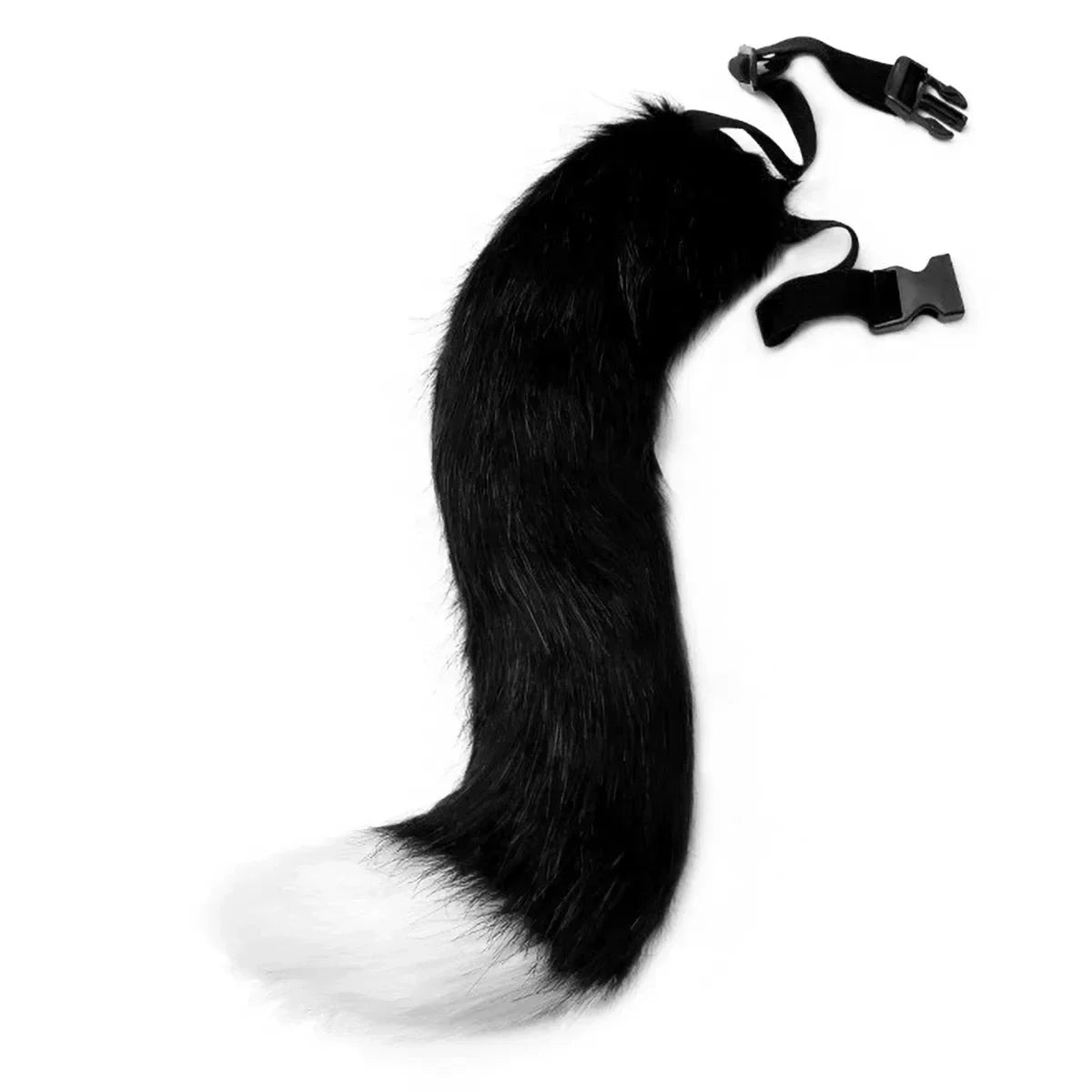FluffyAnime Animal Fur Fox Tail Cat Paws Gloves and Ears Headwear Face Mask Cosplay Costume  Set Halloween Party Accessorie