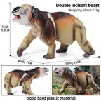 Oenux Prehistoric Wild Animals Doedicurus Armadillo Doedicurus Sabretooth Model Action Figures PVC Collection Toy Kid Gift