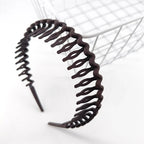 1/2/3pcs Hair Clip Frosted Color Headband Women's Non-slip Band Teeth Simple Pressure Headband Face Headband Hair Accessories
