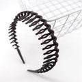 1/2/3pcs Hair Clip Frosted Color Headband Women's Non-slip Band Teeth Simple Pressure Headband Face Headband Hair Accessories