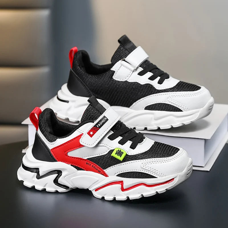 Boys Summer Mesh Sneakers Breathable Running Sports Shoes Kids