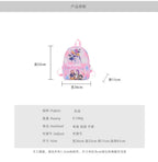 Pink 10-Inch Lightweight Backpack K D H Rumi Mira Zoey HUNTR/X Saja School Bag for Boys And Girls Kindergarten Moch