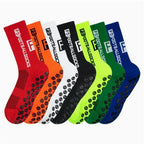 1 Pair Non Slip Soccer Socks Men Non Skid Grip Football Basketball Sport Cycling Socks 2025 New