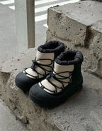 2025 New Winter Children Snow Boots For Boys Waterproof Warm Fur Rubber Sole Non-slip Fashion Girls Boots EU 26-37