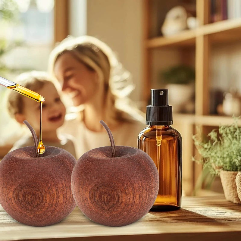Natural Wooden Aroma Diffuser Living Room Aromatherapy Interior Expanding Fragrance Long-lasting Essential Oil Christmas Gifts